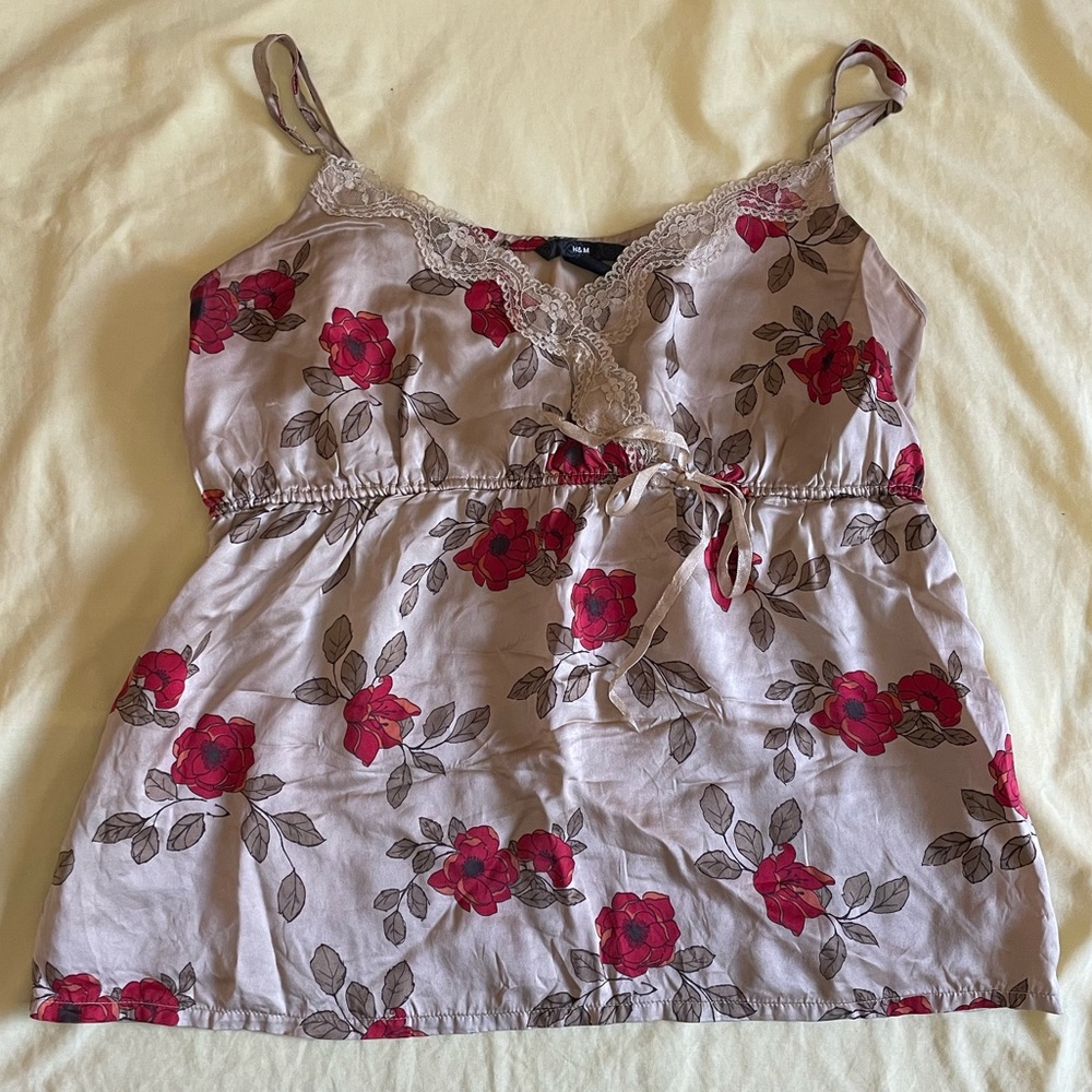 Floral camisole